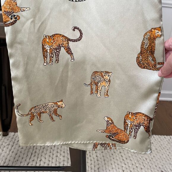 NWOT Good Times USA My Remedy Pant Top Set Sage Green Cheetah 1XL - Picture 6 of 9